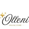 Olleni logo on a gold background